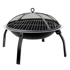 Portable Outdoor Fire Pit Grill
