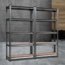 Boseman 150cm Industrial Shelving Units (Set of 2)