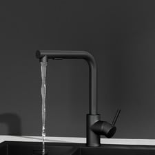 Umber Swivel Pull-Out Kitchen Mixer