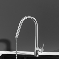 Arthur Swivel Pull-Out Kitchen Mixer