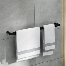 Devanti 600mm Stainless Steel Single Towel Rail