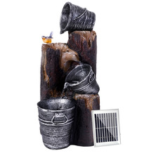 76cm Berta 3 Tier Solar Fountain with LED