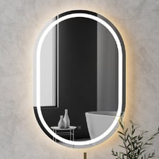 Valeria Oval LED Bathroom Mirror