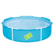 Deniz 580L Round Steel Frame Swimming Pool