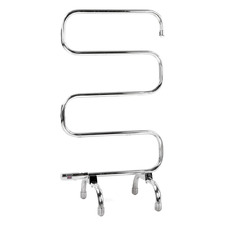 Devanti 500 x 935mm Aluminium 5 Bar Freestanding Heated Towel Rail