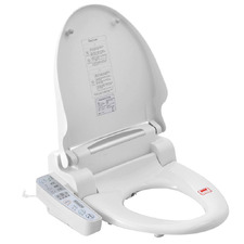Cefito Smart Bidet Toilet Seat with Wash Dry Control Panel