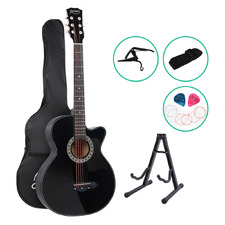 Presley Acoustic Guitar with Capo