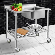 Cefito Stainless Steel Sink Bench