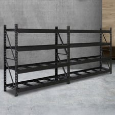 Garriott Industrial Shelving Units (Set of 2)