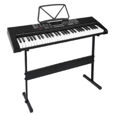 Eula 61 Key Electronic Keyboard with Stand