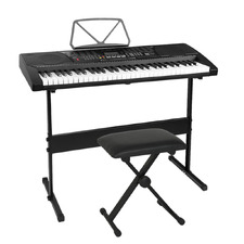 Annis 61 Key Electronic Keyboard with Stand & Stool
