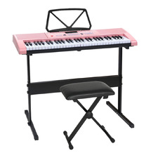 Ardelle 61 Key Electronic Keyboard with Stand & Stool