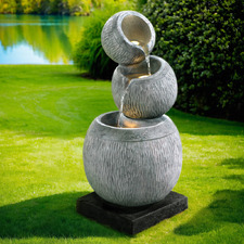 80cm Xylia Solar Fountain with LED