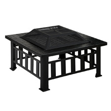 Tripp 2-in-1 Fire Pit Grill Table
