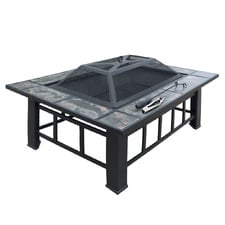 Waylon 3-in-1 Fire Pit Grill Table