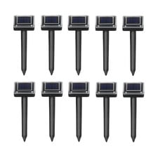Enzo Ultrasonic Solar-Powered Snake Repellers (Set of 10)