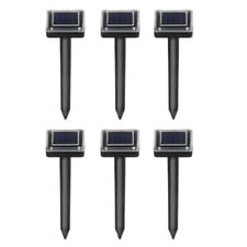 Enzo Ultrasonic Solar-Powered Snake Repellers (Set of 6)