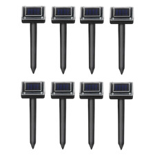 Enzo Ultrasonic Solar-Powered Snake Repellers (Set of 8)