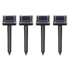 Enzo Ultrasonic Solar-Powered Snake Repellers (Set of 4)