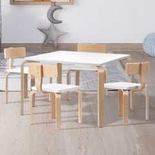 Kids' Raisa 4 Seater Table & Chair Set