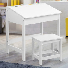 Kids' Caleb Study Desk & Stool Set
