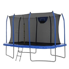Cassian Rectangular Trampoline with Safety Net