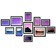 11 Piece Hewitt Gallery Wall Frames Set