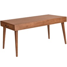 Ottilie 2 Drawer Wooden Dining Table