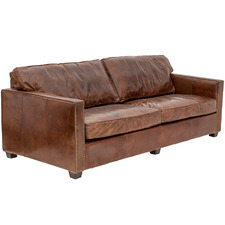Peyton 3 Seater Cowhide Leather Sofa