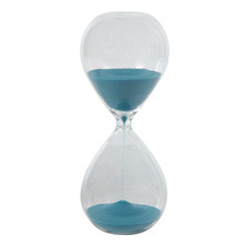 30 Minute Blue Sand Hourglass