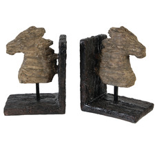 Horse Head Bookends (Set of 2)
