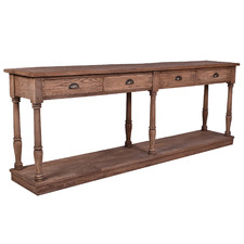 Abigale Elm Wood Console Table