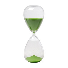 30 Minute Lime Sand Hourglass