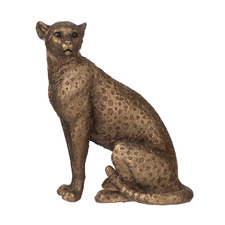 Copper Panther Statue