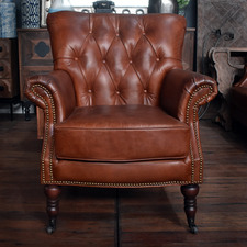 Daphne Leather Armchair