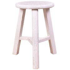 Pachoca Round Recycled Elm Wood Stool