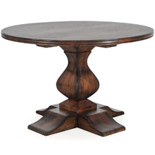 Lotus Round Wooden Dining Table