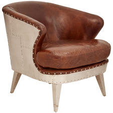 Akira Leather Armchair