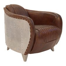 Sabre Leather Armchair
