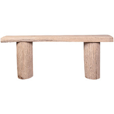 Iris Recycled Elm Wood Console Table