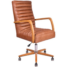 Atlas Leather Office Chair
