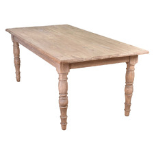 Jayla Reclaimed Elm Wood Dining Table