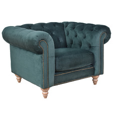 Chesterfield Victoria Velvet Armchair