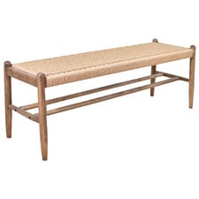 Blackwell Recycled Oak Wood Dining Bench