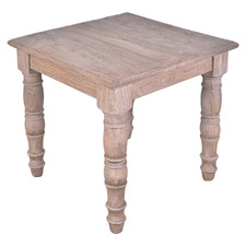Jayla Reclaimed Elm Wood Side Table