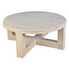 Rollins Recycled Elm Wood Coffee Table