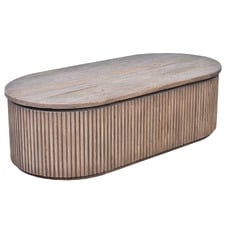 Giovan Reclaimed Elm Wood Coffee Table