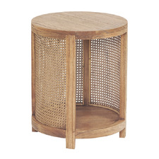 Bradford Mindi Wood Side Table