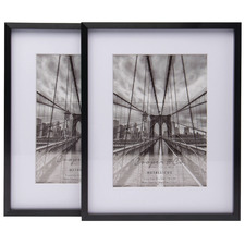 Matte Premium Metallicus 5 x 7" Metal Photo Frames (Set of 2)