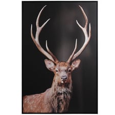 Deer Framed Canvas Wall Art